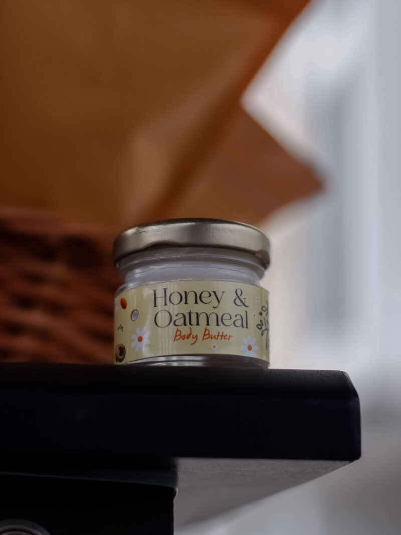 Honey & Oatmeal Body Butter - 24g - Image 2